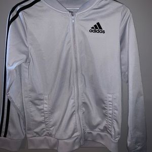 White adidas jacket